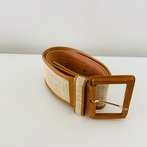 Bill Blass vintage leather belt